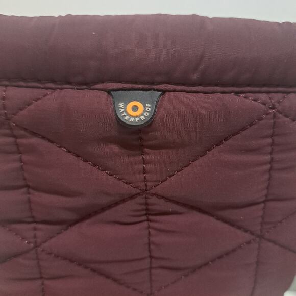 Bogs Rebound Womens Snowday Mid Snow Fleece Lining Waterproof Boots S 8 Burgundy - Picture 15 of 16